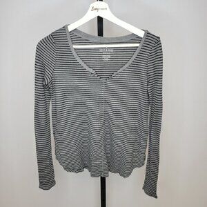 American Eagle Soft & Sexy Waffle  Top